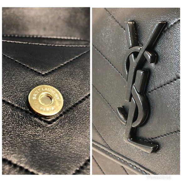 SAINT LAURENT Niki Medium Quilted Black Leather Shoulder Bag - Picture 11 of 12